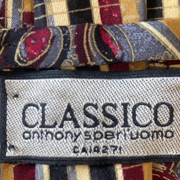 Classico Anthony speriuomo multi colors tie - Picture 3 of 4